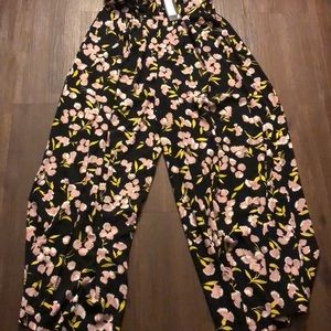 Nastygal wide leg high wasted pants